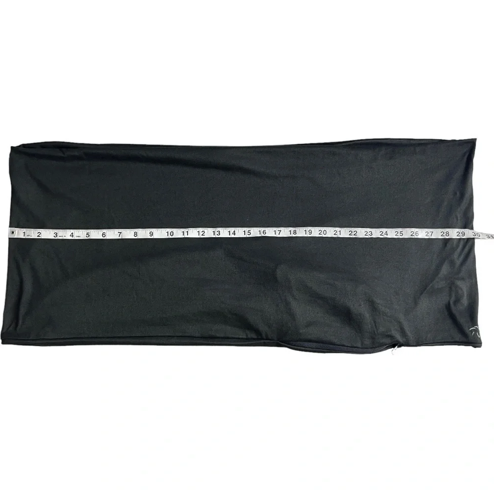 Beyond Yoga Black Pocket Infinity Scarf
